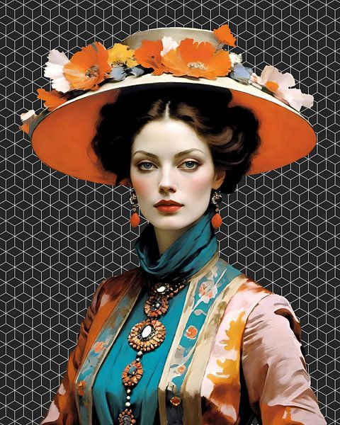Zeitlose Eleganz von Mariëlle Knops, Digital Art