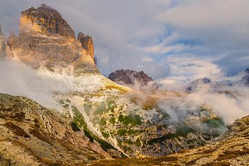 Dolomieten gebergte in zuid-Tirol, Italië van Henk Meijer Photography