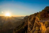 Zonsopgang bij de Grand Canyon