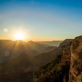 Sonnenaufgang am Grand Canyon von Mariska Kleij