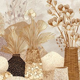 Bloemen Vazen van Blikvanger Schilderijen