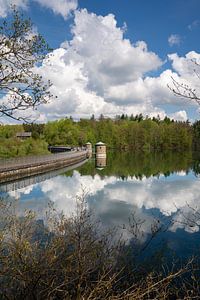 Neyetalsperre, Bergischer Panoramasteig, Bergisches Land, Deutschland