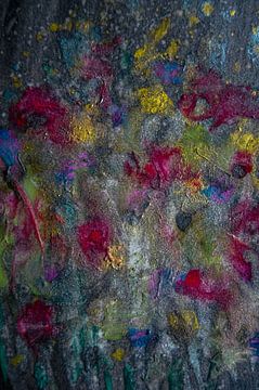 Abstract flowers van Niek Traas