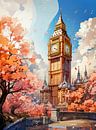 Big Ben in spring by Kees van den Burg thumbnail