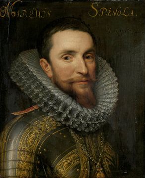 Portret van Ambrogio Spinola, Michiel Jansz. van Mierevelt