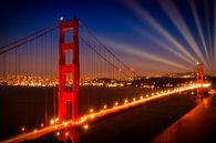 Golden Gate Bridge in de avond par Melanie Viola Aperçu