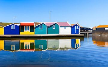 Zomervreugde aan de blauwe zee