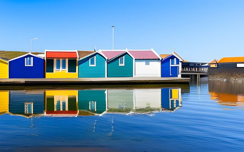 Summer joy by the blue sea by Heike Hultsch