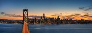 San Francisco Panorama von Photo Wall Decoration