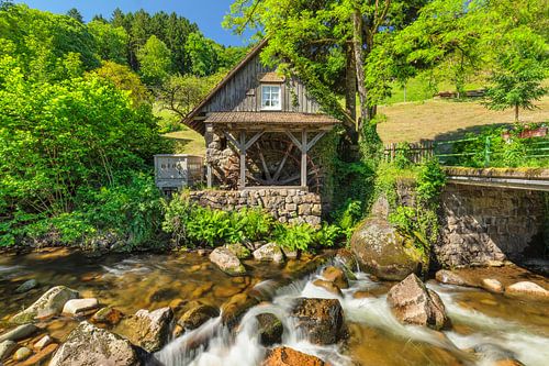 Rainbauermühle am Mühlenweg im  Schwarzwald