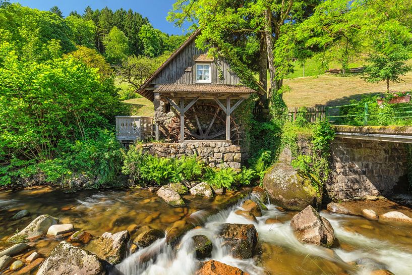 Rainbauermühle on the Mühlenweg in the Black Forest by Markus Lange