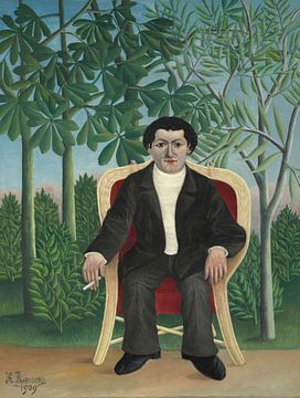 Portret van Joseph Brummer, Henri Rousseau