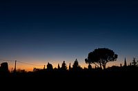 Wide Summer Sunset in France