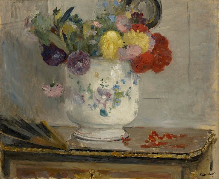 Dahlien, Berthe Morisot von Meisterhafte Meister