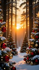 Abendliche Stille und Lichterglanz von Jean Pierre