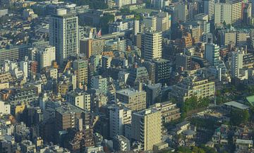 Paysage urbain de Tokyo (Japon) sur Marcel Kerdijk