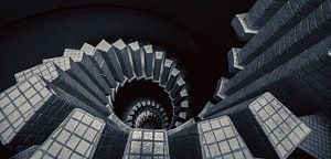 spiral staircase by Dafne Op 't Eijnde