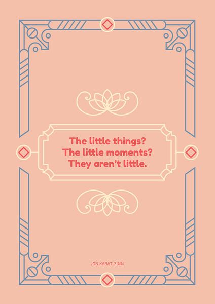 The Little Things van Jun-Yi Lee