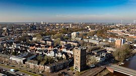 Drohnenfoto Wasserturmzentrum 's-Hertogenbosch von Marcel Willems