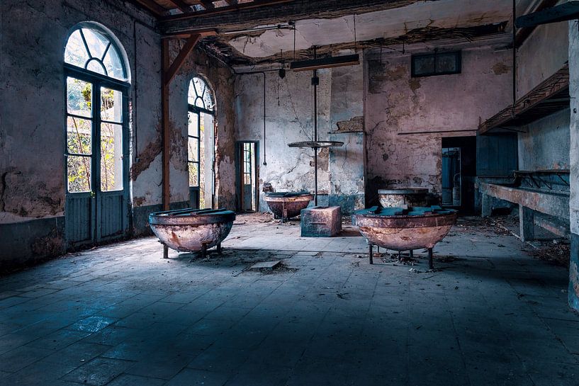 abandoned candle factory by Wim Coudenys