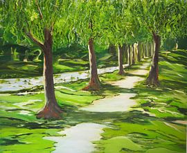 At the Oberkirch Rench Dam by Beate Weigel