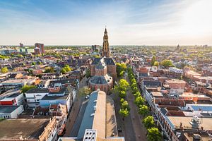 Blick auf die Stadt Groningen von Volt