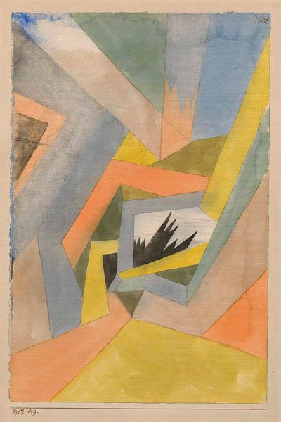 The Idea of Firs, Paul Klee by Masterful Masters