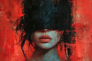 Portrait de femme expressive