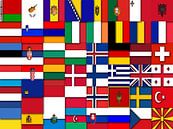 Vlaggen van Europa 2: relief van Frans Blok thumbnail