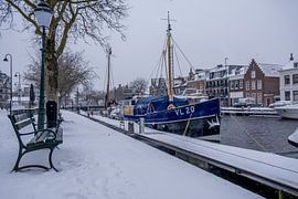 Winterse haven van Jesper Drenth Fotografie
