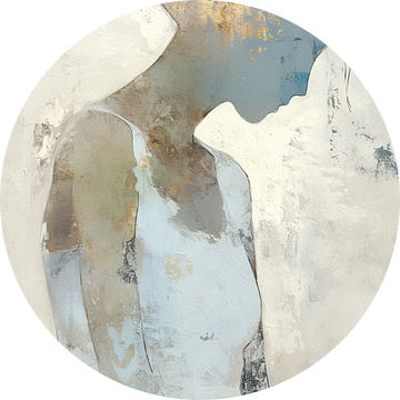 Ethereal Woman in Gold