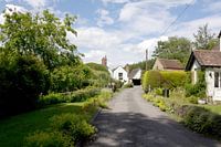 Een straatje in Hampton Engeland