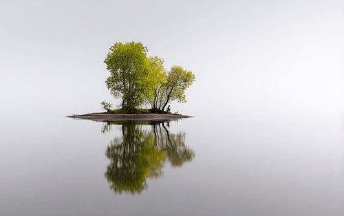 Island of New Beginnings | Minimalist landscape