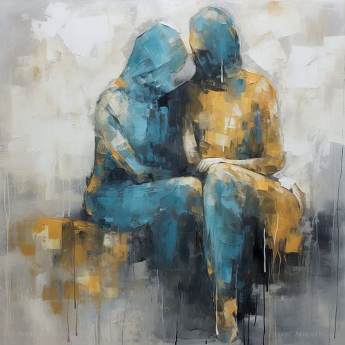 Glut der Liebe malen | Freundschaft