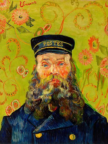 Postman Joseph Roulin - Vincent van Gogh - 1888