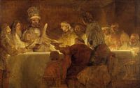 Die Verschwörung des Claudius Civilis, Rembrandt van Rijn von Rembrandt van Rijn Miniaturansicht