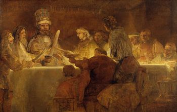 The Conspiracy of the Batavians under Claudius Civilis, Rembrandt