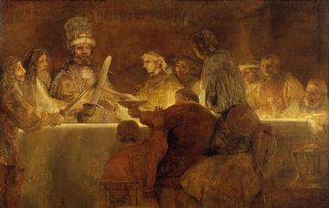 The Conspiracy of the Batavians under Claudius Civilis, Rembrandt
