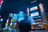Shibuya-Überquerung in Tokio, Japan