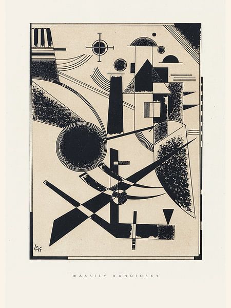 Wassily Kandinsky - Lithograph No. III by Old Masters