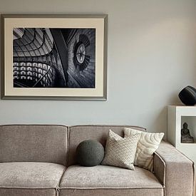 Photo de nos clients: Le Dôme 4 - noir et blanc par OK, sur poster