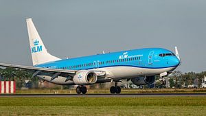 KLM Boeing 737-900 Passagierflugzeug.