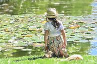 Girl at the pond ART 1.0 by Ingo Laue thumbnail