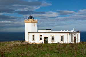 Dunscansby Head Leuchtturm. John o'Groats Schottland von Gert Hilbink