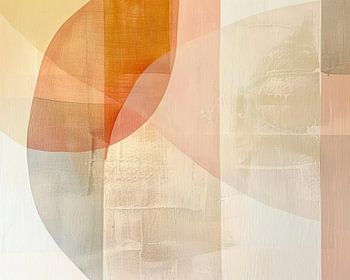 Abstract minimalistisch werk