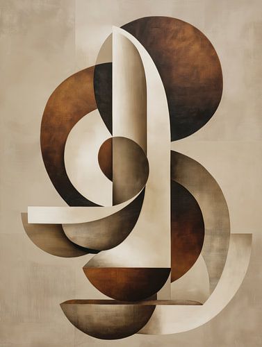 Abstracte Vormen in Harmonie