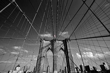 Brooklyn Bridge NYC van Melanie Viola