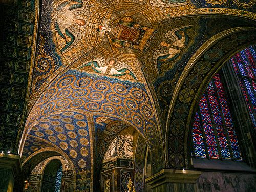 Interior of Aachen Cathedral