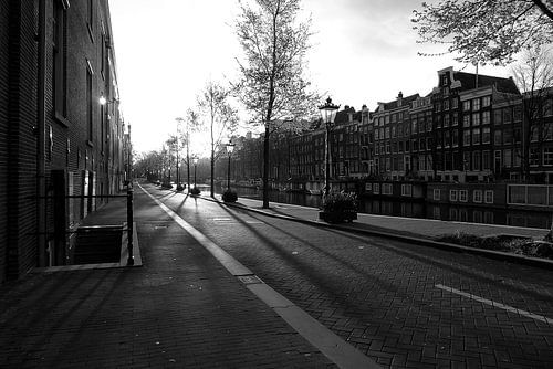 Lege gracht Amsterdam