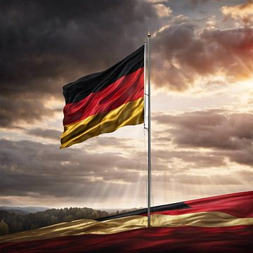 Duitse vlag van Sunrise Group Germany